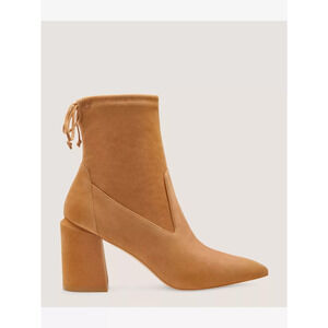 Stuart Weitzman 'City' Brown Block Bootie Size 5.5 - NWT